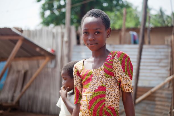 A healthy adolescent girl in Malawi