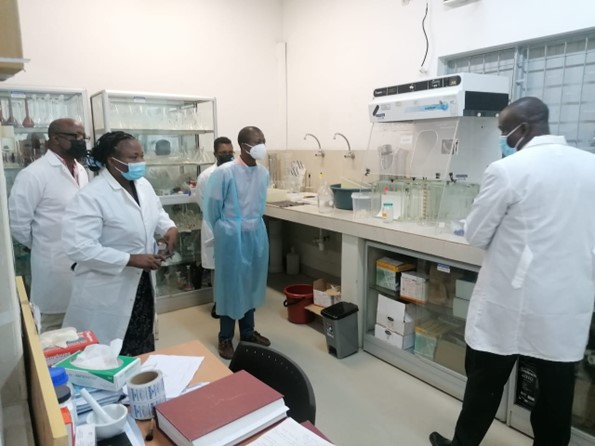 ISO-17025 Waste Training in a regulatory Lab in Mozambique 